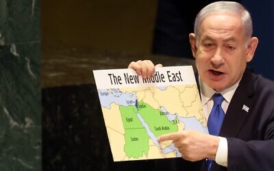 Benjamin Netanyahu at the UN