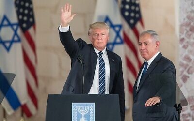 US president Donald Trump and Israeli Prime Minister Benjamin Netanyahu . Photo by: JINIPIX