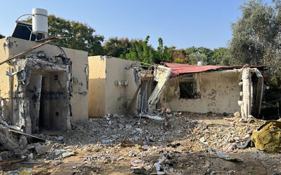 The damage inflicted on Israeli kibbutzim near the Gaza border