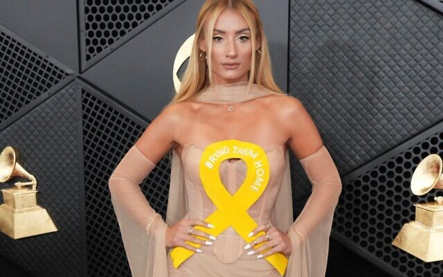 Montana Tucker arrives at the 66th annual Grammy Awards on Sunday, Feb. 4, 2024, in Los Angeles. (Photo by Jordan Strauss/Invision/AP)