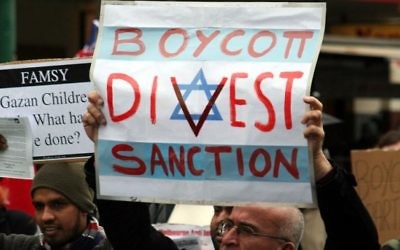 Boycott, divestment, and sanctions (BDS) supporters