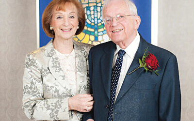 Freddie and Freya Knoller at Jewish Care's  Holocaust Survivor's Centre Annual Dinner

(© Blake Ezra Photography Ltd.)