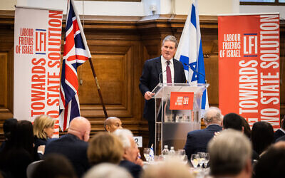 Sir Keir Starmer speaking at LFI. (Credit: Blake Ezra Photography)