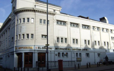 Golders Green Hippodrome, which has now become a mosque and Islamic centre