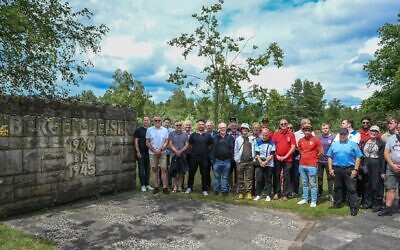 Among the participants was Lord John Mann, the UK Government's independent advisor on antisemitism, who described the fans as “quite stunned” by their visit to Bergen-Belsen.