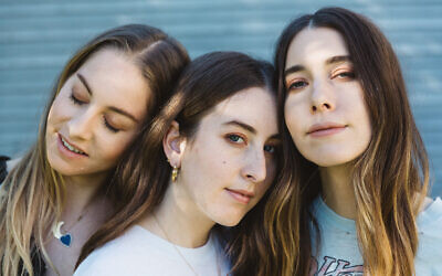 The Haim sisters in Hackney this Bank Holiday weekend