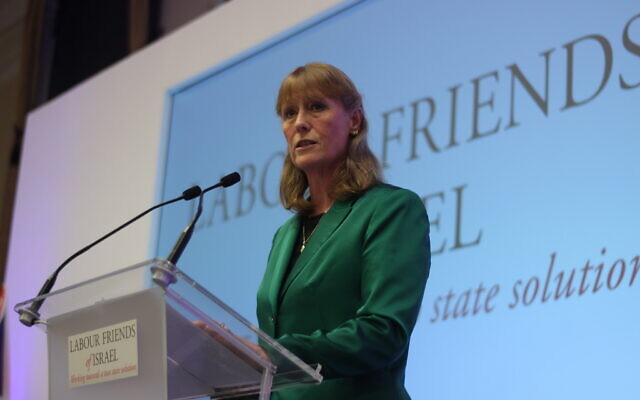 Joan Ryan MP speaking at the LFI lunch