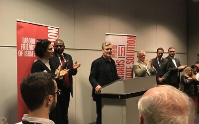 Keir Starmer addresses Labour Friends of Israel reception in Liverpool at party conference