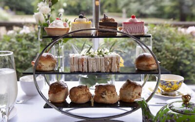 Afternoon tea at Oatlands Park Hotel, Weybridge, a member of Preferred Hotels & Resorts