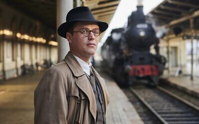 Johnny Flynn as the young Nicholas Winton.