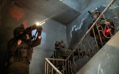 Israeli soldiers in Gaza, July 10 2024. Credit: IDF