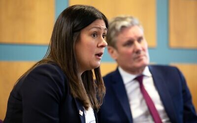 Lisa Nandy and Keir Starmer