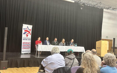 Board of Deputies hustings at JFC