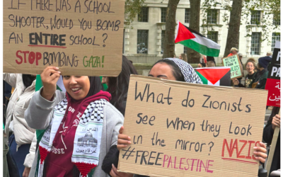 Pro-Palestine demo Oct 28 central London