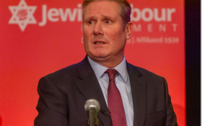 Keir Starmer at JLM conference at JW3 (pic Ian Vogler)